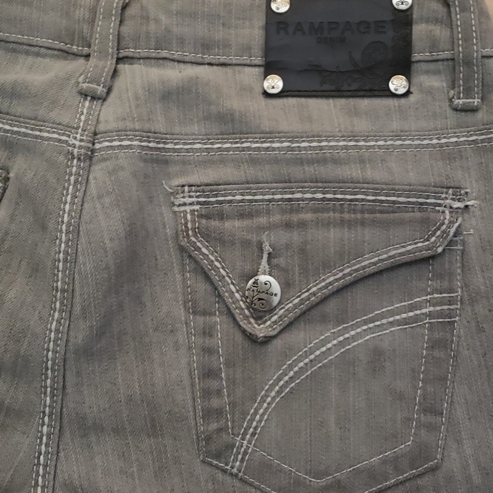 Grey Rampage Jeans - Picture 4 of 7